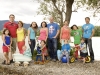 Gruppenbild Santina - Familie am See